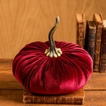 Pumpkin Decor Velvet Plush Cushion