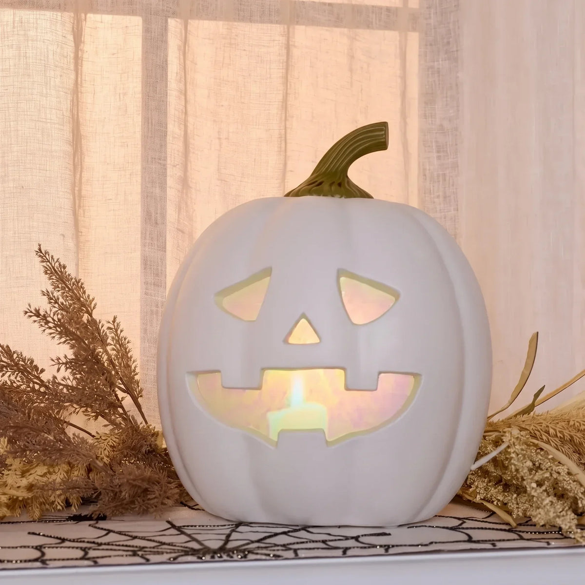 Pumpkin Decoration Motion-Activated Animated@endsection