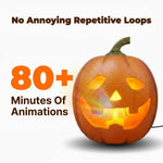 Pumpkin Decoration Motion-Activated Animated@endsection