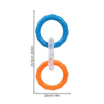 Puppy Chew Ring Teething Relief Elastic & Durable