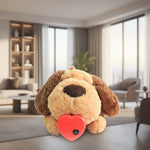Puppy Plush Toy Heartbeat Simulator Soft Washable Plush