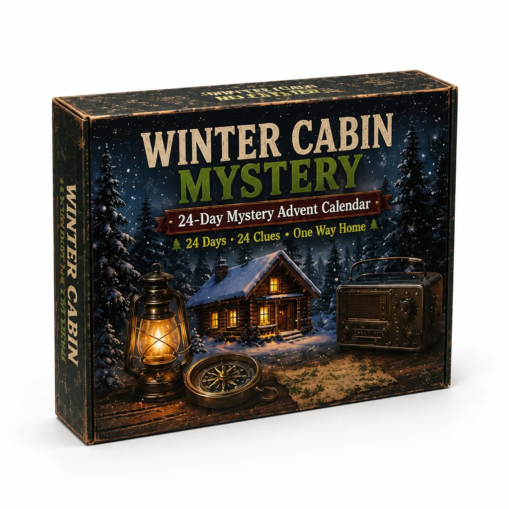 Puzzle Advent Calendar 24-Day Escape Room Challenge