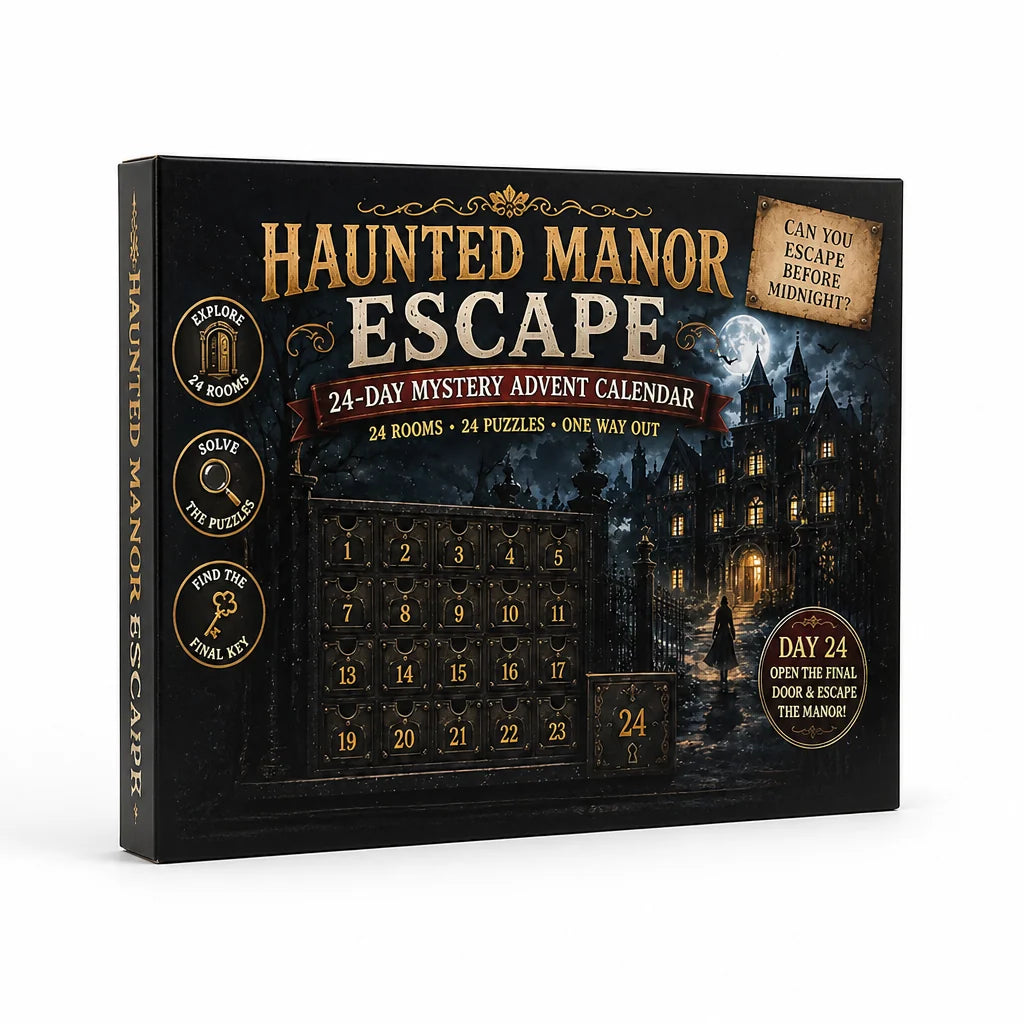 Puzzle Advent Calendar 24-Day Escape Room Challenge