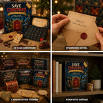 Puzzle Advent Calendar 24-Day Escape Room Challenge, Six Themes