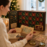 Puzzle Advent Calendar 24-Day Escape Room Challenge, Six Themes