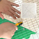 Quilting Ruler Set Non-Slip Base Angle Markings 5-Piece