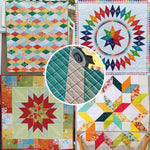 Quilting Ruler Set Non-Slip Base Angle Markings 5-Piece