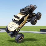 RC Monster Truck 4WD LED Lights Shock-Absorbing Suspension