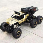 RC Monster Truck 4WD LED Lights Shock-Absorbing Suspension