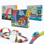 Race Track Set Flexible Curves & Loops