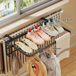 Radiator Drying Rack Foldable Steel Space-Saving Multi-Zone Dryer