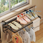 Radiator Drying Rack Foldable Steel Space-Saving Multi-Zone Dryer