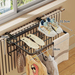 Radiator Drying Rack Foldable Steel Space-Saving Multi-Zone Dryer