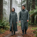 Rain Jacket Longline Water-Repellent Breathable Layer