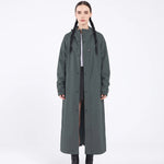 Rain Jacket Longline Water-Repellent Breathable Layer