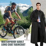 Rain Jacket Longline Water-Repellent Breathable Layer