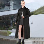 Rain Jacket Longline Water-Repellent Breathable Layer