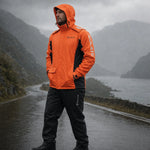 Rain Suit Waterproof Wind-Resistant Lightweight Packable Design