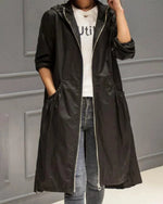 Raincoat Hooded Water-Resistant Wind-Blocking