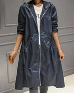 Raincoat Hooded Water-Resistant Wind-Blocking