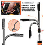 Ratcheting Screwdriver Set 68-In-1 Compact Case