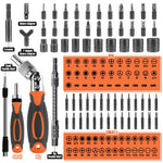 Ratcheting Screwdriver Set 68-In-1 Compact Case