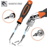 Ratcheting Screwdriver Set 68-Piece Compact Case