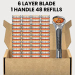 Razor Blade Set Multi-Layer Smooth Glide blades