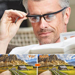 Reading Glasses Adjustable Focus Twist Lenses Lightweight Frame