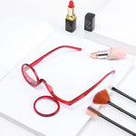 Reading Glasses Flip-Down Magnifying Design for Makeup Application