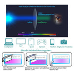 Reading Glasses Foldable Ultralight Titanium Frame Blue Light Protection