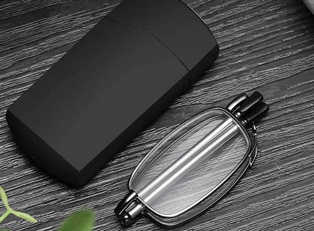 Reading Glasses Folding Compact With Carry Case