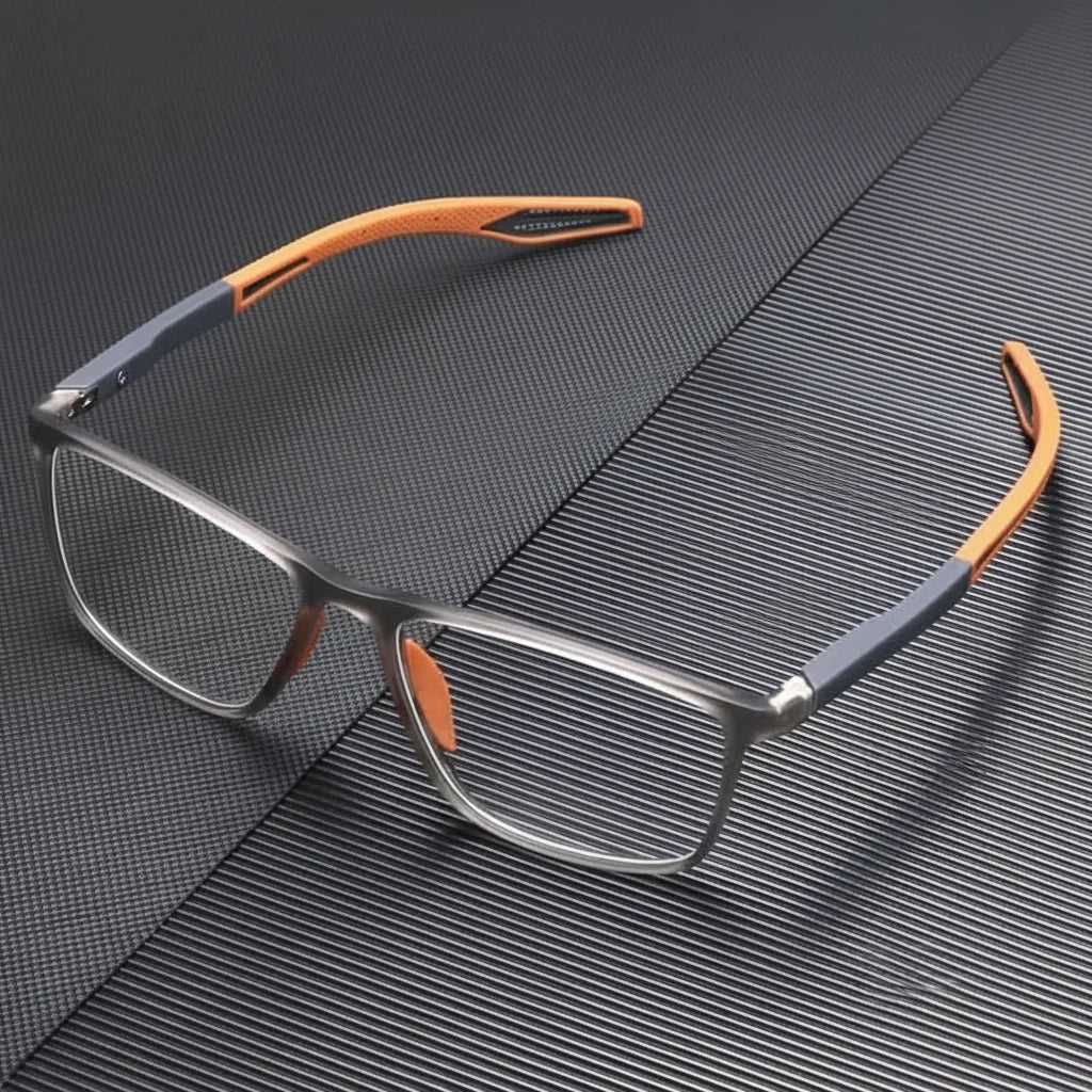 Reading Glasses Lightweight Polycarbonate Frame Adjustable Diopters