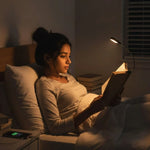 Reading Light Flexible Neckband USB Rechargeable 3 Color Modes