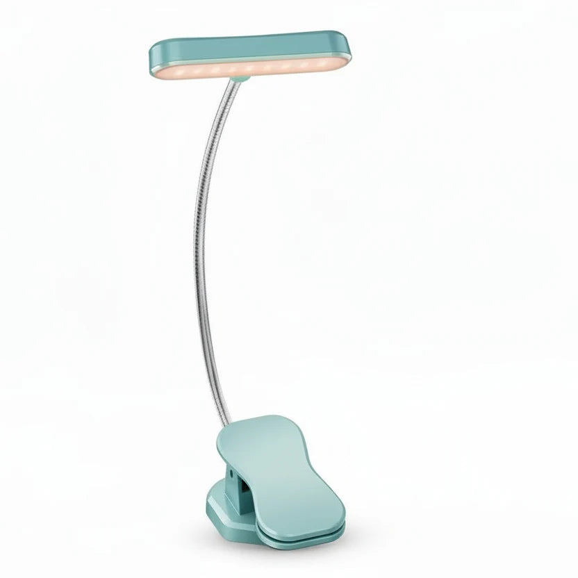 Reading Light Flexible Neckband USB Rechargeable 3 Color Modes