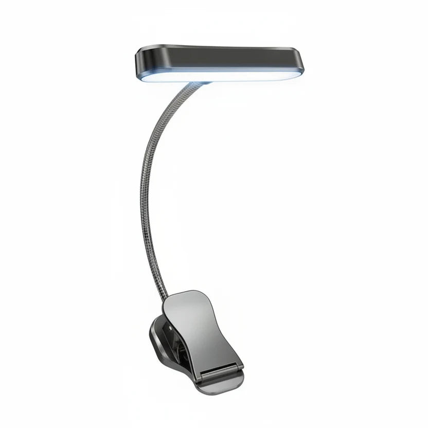 Reading Light Flexible Neckband USB Rechargeable 3 Color Modes