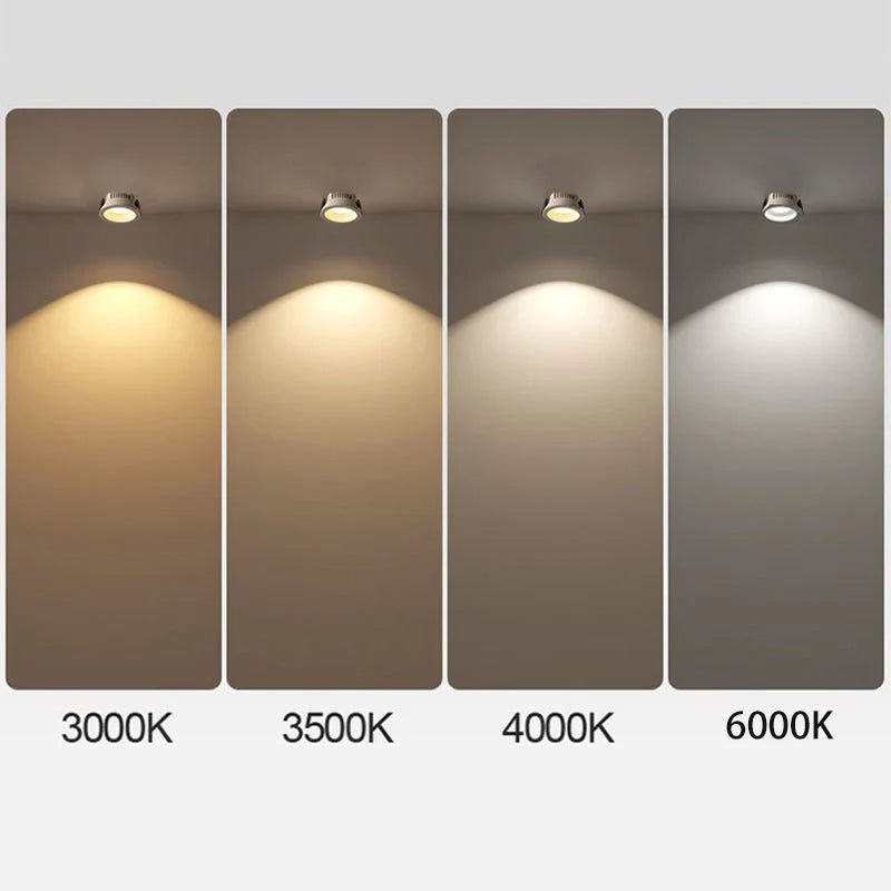 Recessed Ceiling Light Adjustable LED Aluminum
