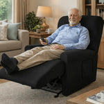 Recliner Cover Padded Non-Slip With Cup Holders