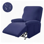 Recliner Cover Padded Non-Slip With Cup Holders