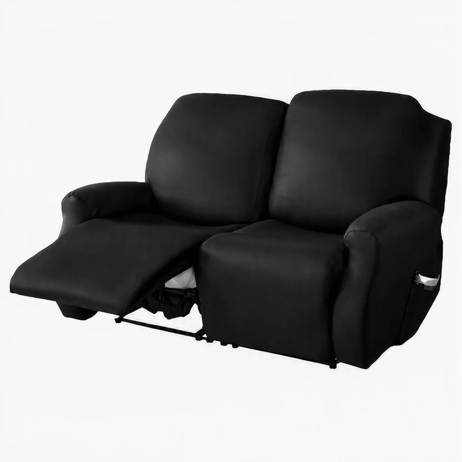 Recliner Cover Padded Non-Slip With Cup Holders