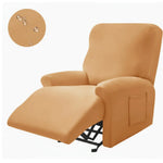Recliner Cover Padded Non-Slip With Cup Holders