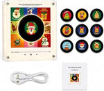 Record Night Light Rotating Disc NFC Activated