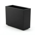 Rectangular Planter Fiberglass Steel-Reinforced with Drainage Holes