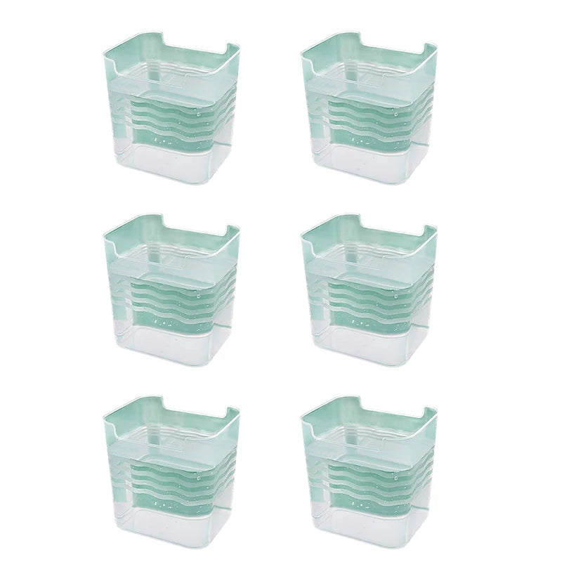 Refrigerator Door Storage Box Adjustable Tool-Free Fit Deep Vertical Design