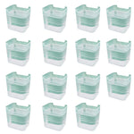 Refrigerator Door Storage Box Adjustable Tool-Free Fit Deep Vertical Design