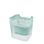 Refrigerator Door Storage Box Adjustable Tool-Free Fit Deep Vertical Design