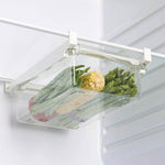 Refrigerator Organizer Drawer Under-Shelf Sliding Transparent Storage