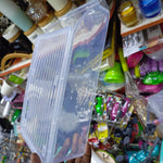 Refrigerator Storage Bin Stackable Transparent Plastic