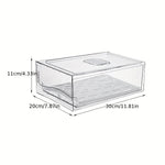 Refrigerator Storage Drawer Hanging Pull-Out BPA-Free & Dishwasher-Safe
