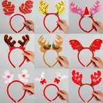 Reindeer Headband Soft Felt Adjustable Fit